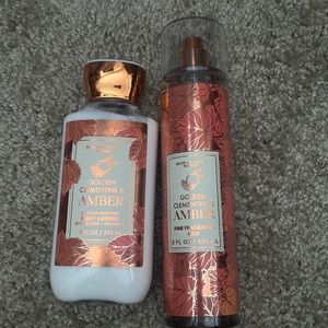 Golden Clementine & Amber